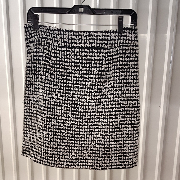 Kate Spade Monochrome Patterned Mini Skirt - Picture 1 of 5